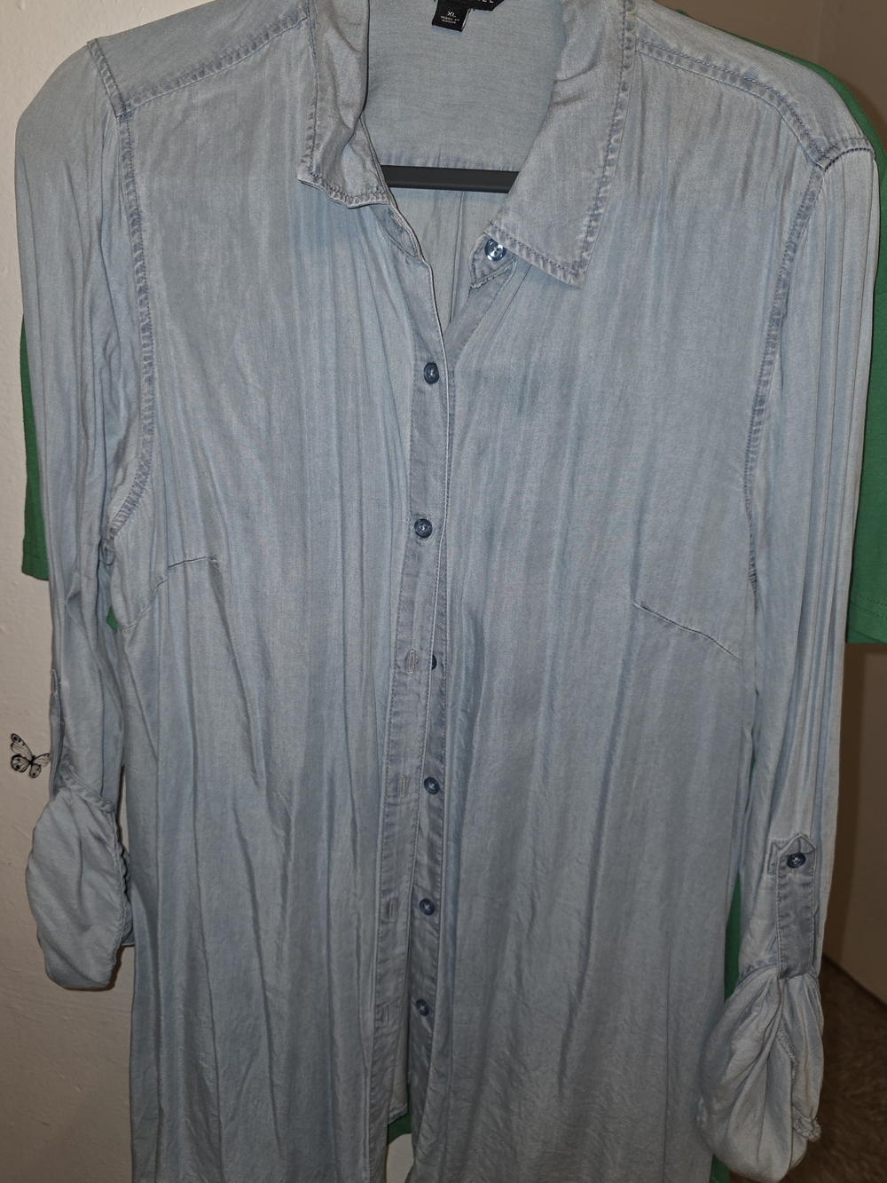 Zac & Rachel Light Blue Casual Button-Down Shirt
